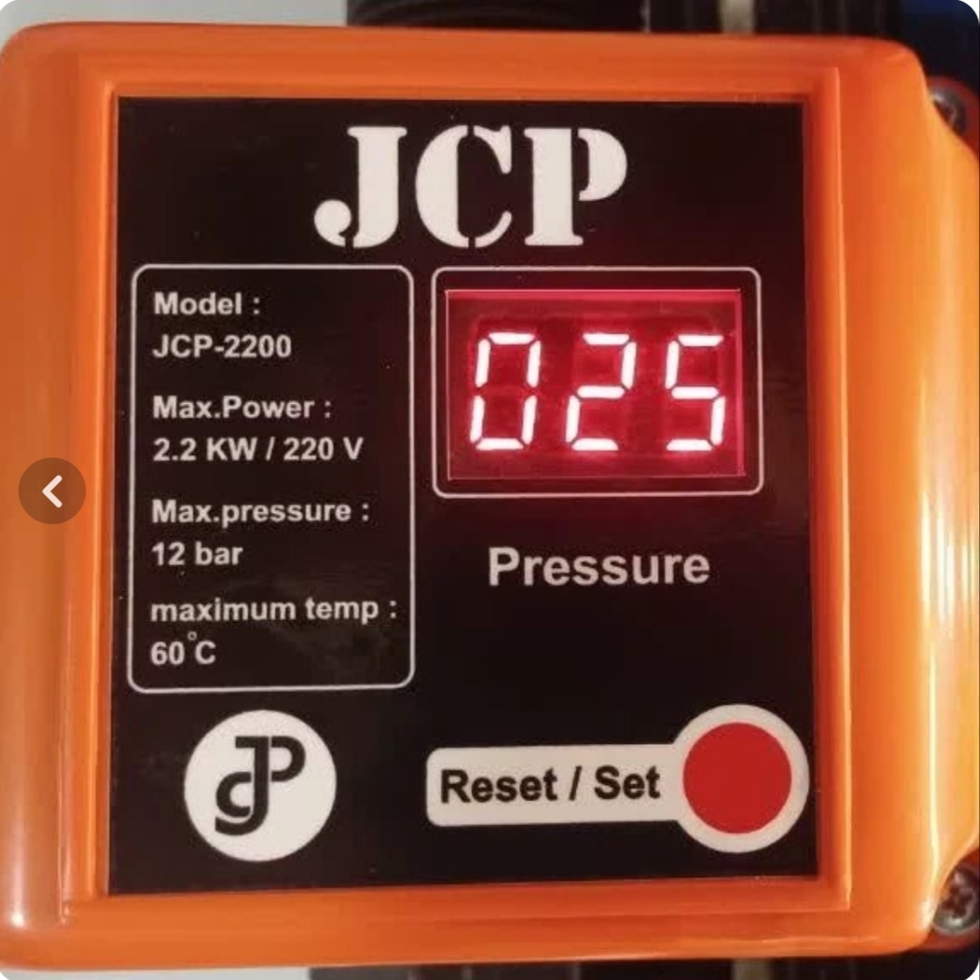 ست کنترل JCP هیدروماتیک مدل JCP2200 ( مناسب برای پمپ نیم اسب الی سه اسب )